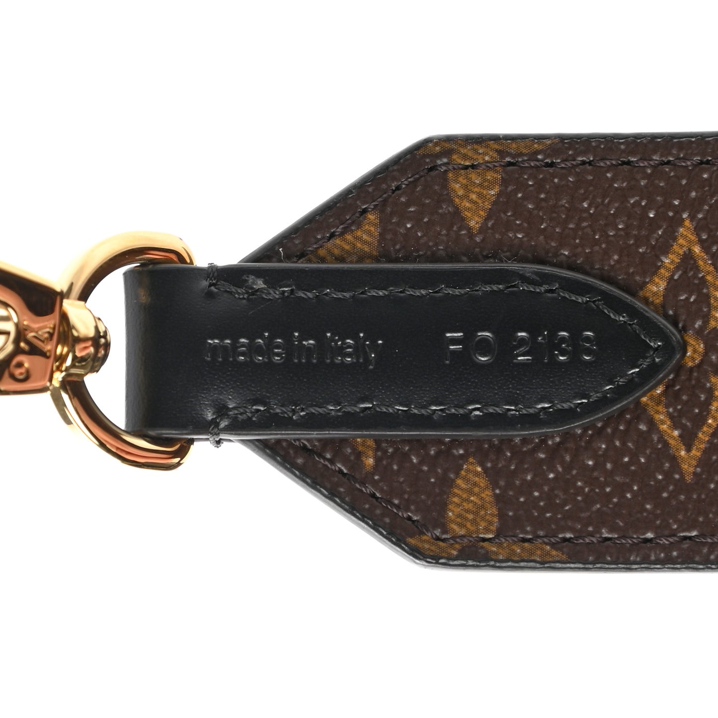 Monogram Printed Bandouliere Reversible Shoulder Strap