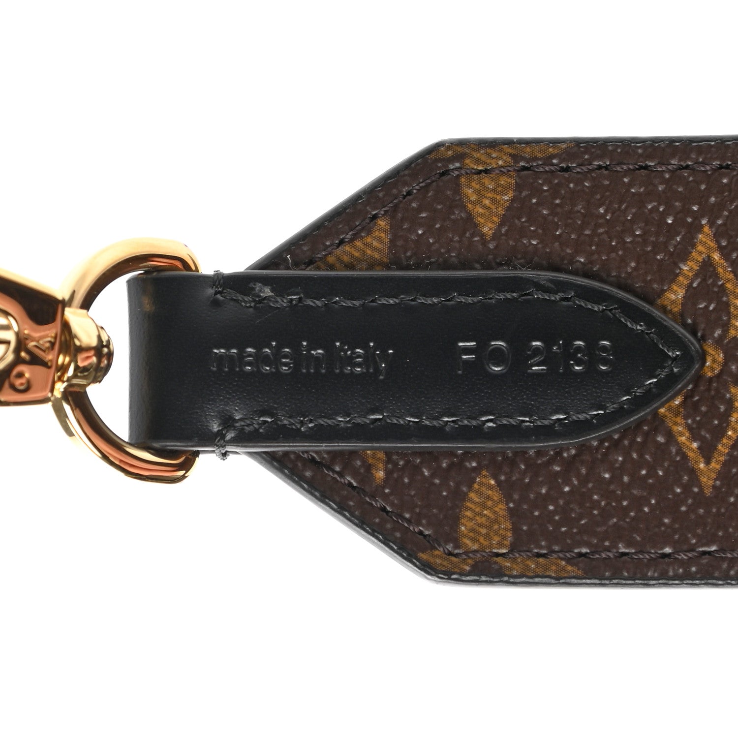 Louis Vuitton Monogram Printed Bandouliere Reversible Shoulder Strap 3 of 5