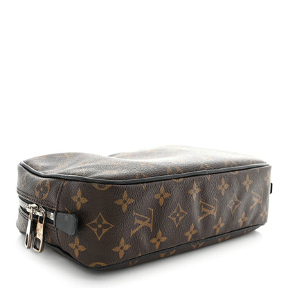 Louis Vuitton Monogram Macassar Toilet Pouch GM 4 of 10