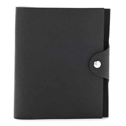Hermes Togo Ulysse PM Notebook Cover Black 1 of 6