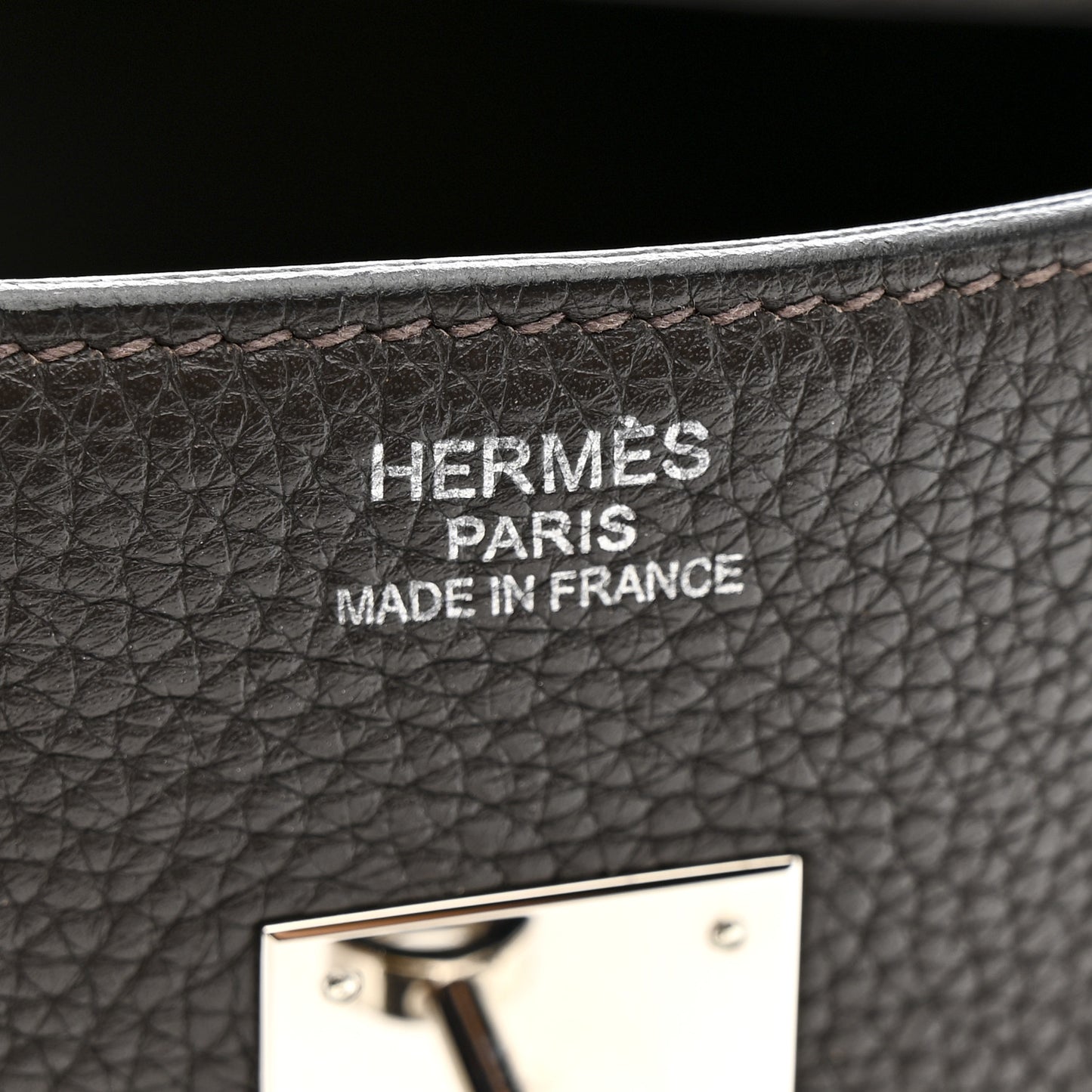 Taurillon Clemence Birkin 35 Chocolate