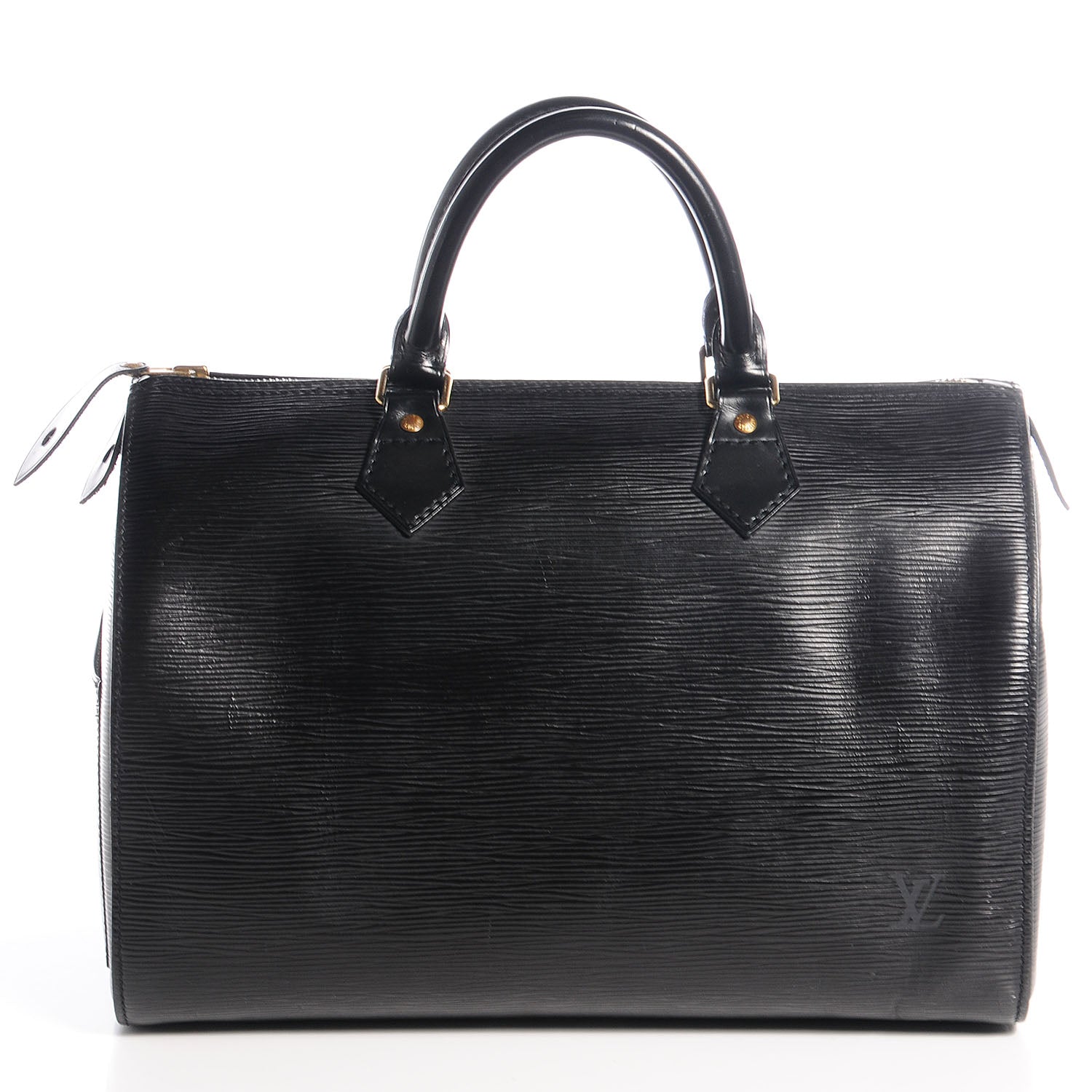 Louis Vuitton Epi Speedy 30 Black 1 of 7