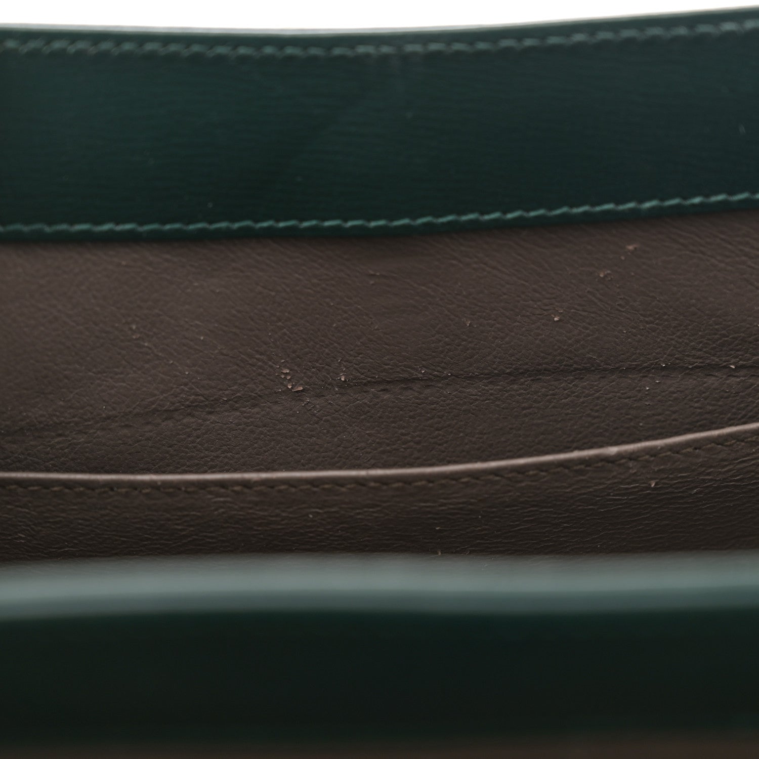 Gucci Azalea Calfskin Small Sylvie 1969 Top Handle Bag Green 12 of 17