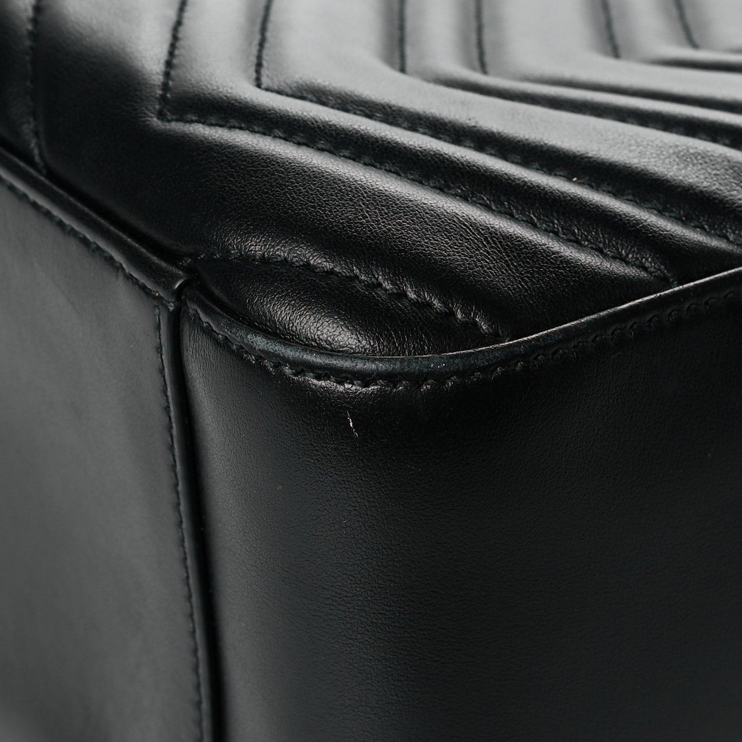 Calfskin Matelasse GG Marmont Dome Backpack Black