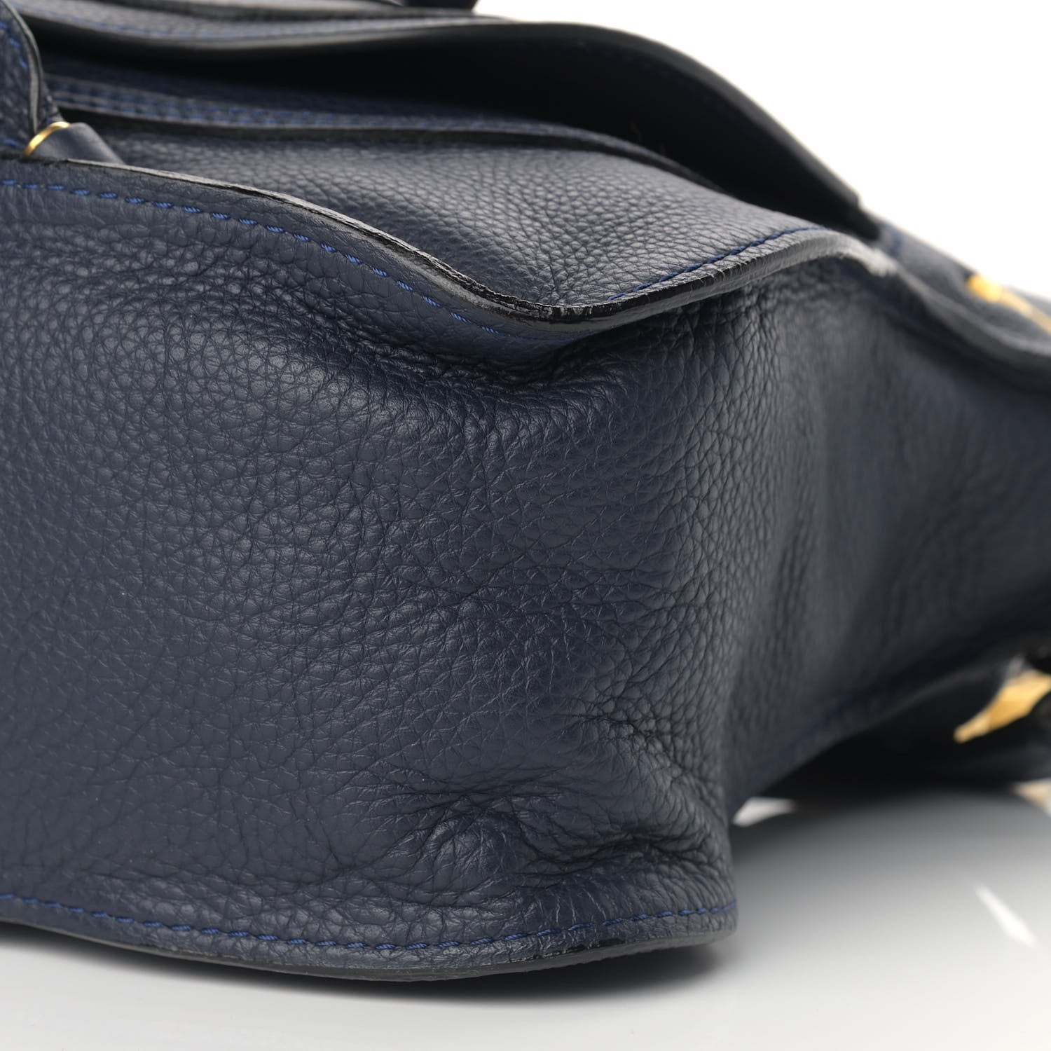 Chloe Calfskin Medium Marcie Satchel Navy 8 of 9