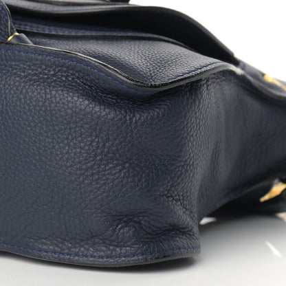 Chloe Calfskin Medium Marcie Satchel Navy 8 of 9
