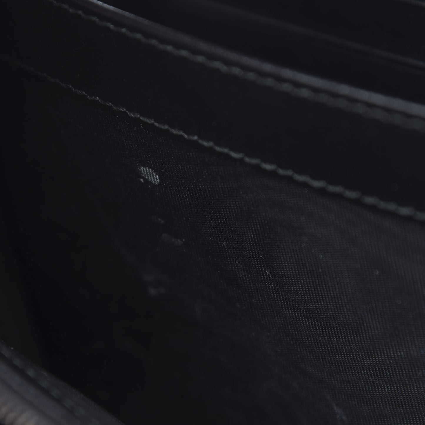Calfskin Matelasse GG Marmont Chain Wallet Black