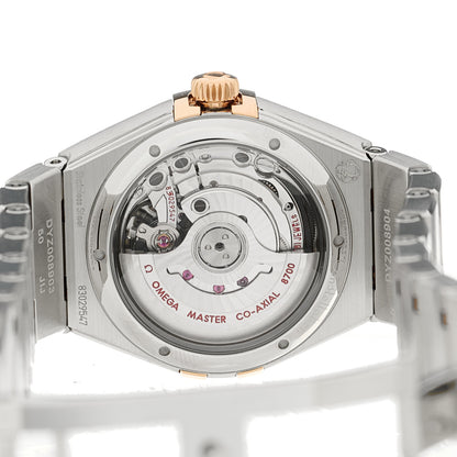 Omega Stainless Steel 18K Sedna Gold Diamond Bezel 29mm Constellation Automatic Watch 131.25.29.20.52.001 4 of 4