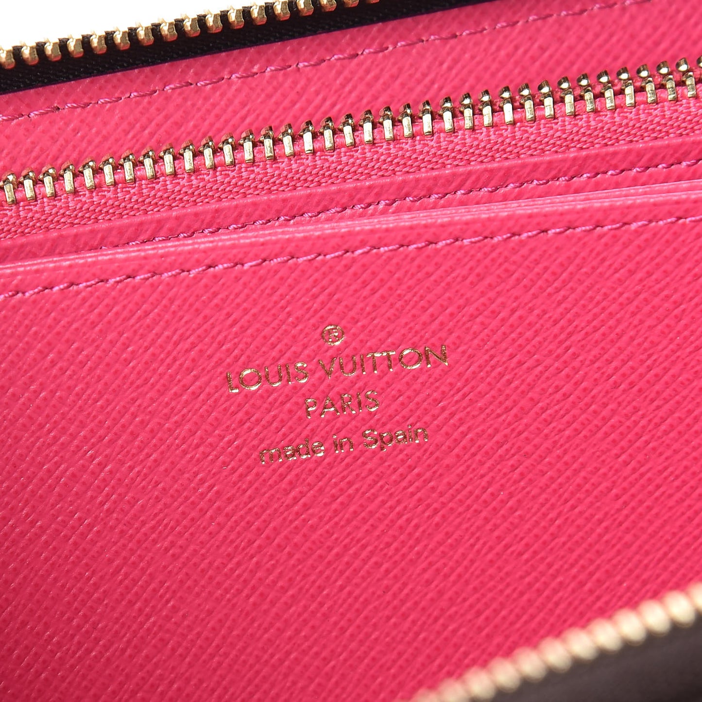 Monogram Travel Stickers Zippy Wallet