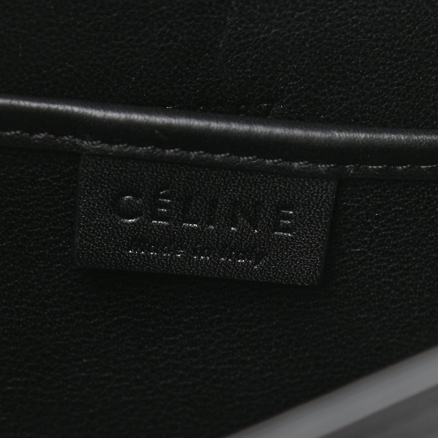 Smooth Calfskin Nano Luggage Black