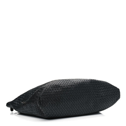 Bottega Veneta Nappa Intrecciato Maxi Convertible Tote Black 3 of 12