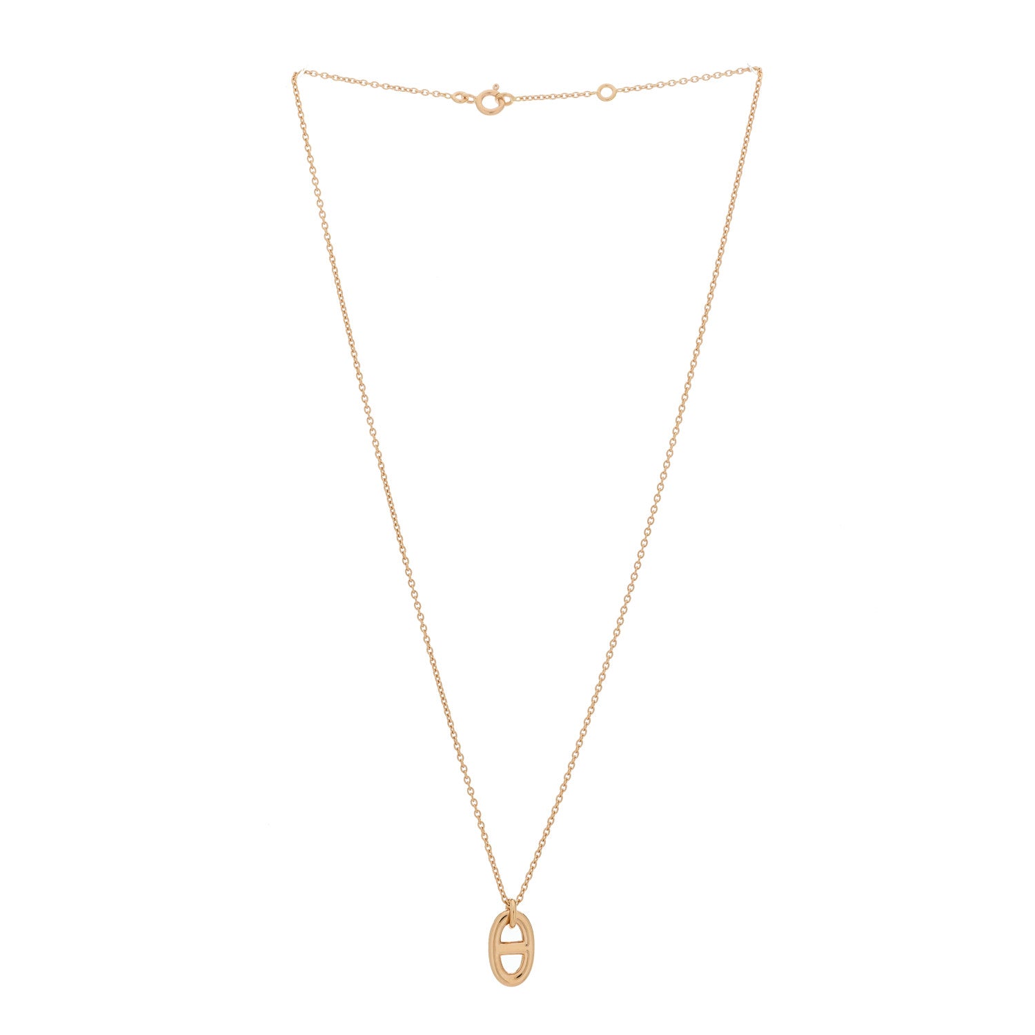 Hermes 18K Rose Gold PM Farandole Pendant Necklace 3 of 5