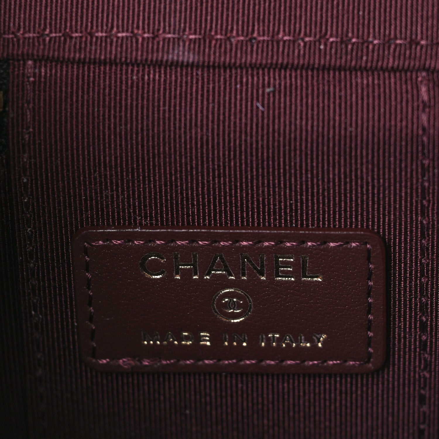 Chanel Caviar Quilted Mini Vanity Case With Chain Black 6 of 10