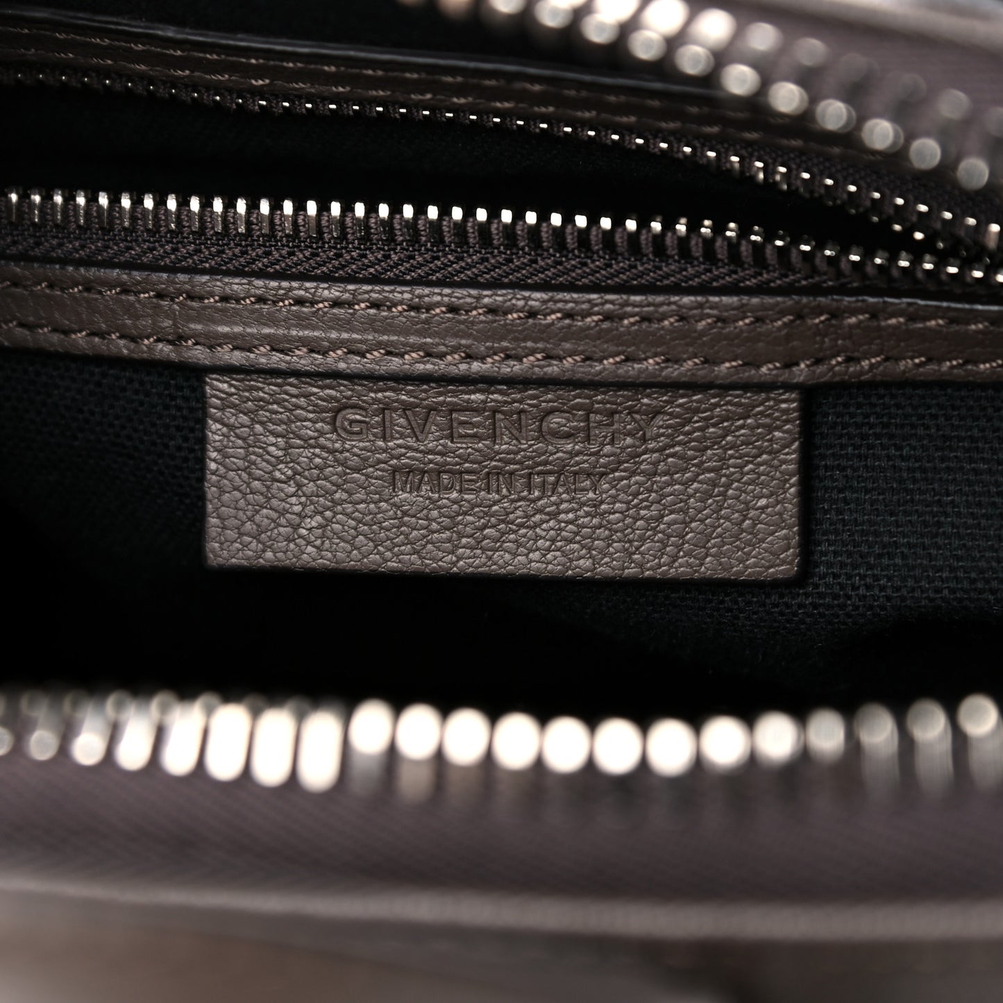 Sugar Goatskin Mini Antigona Heather Grey