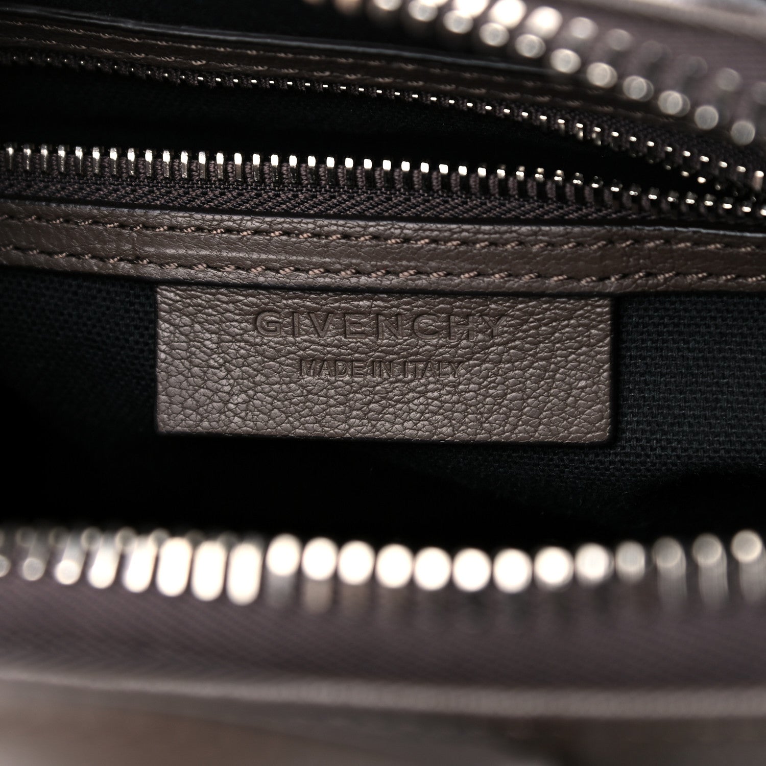 Givenchy Sugar Goatskin Mini Antigona Heather Grey 6 of 15