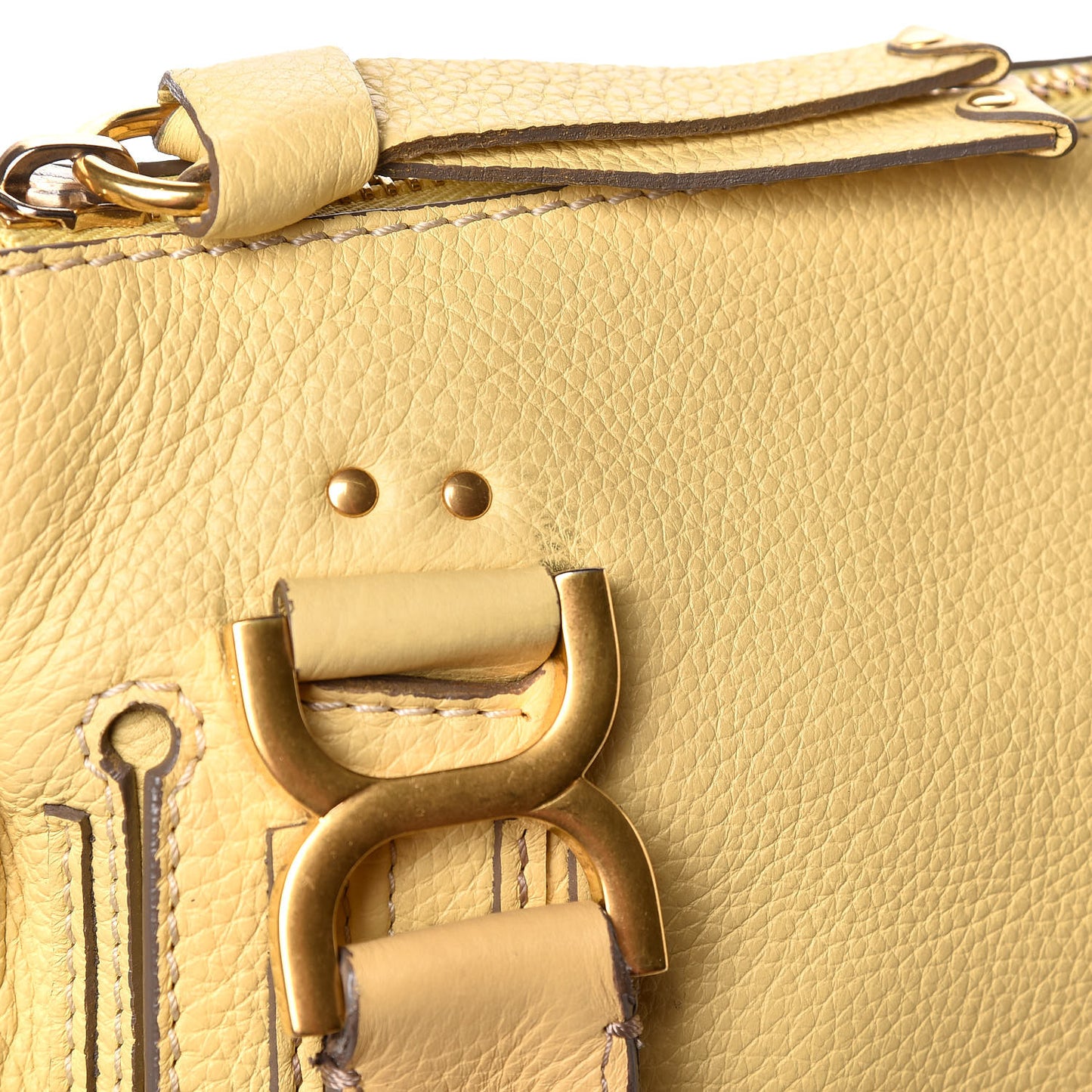 Calfskin Medium Marcie Satchel Sunlight