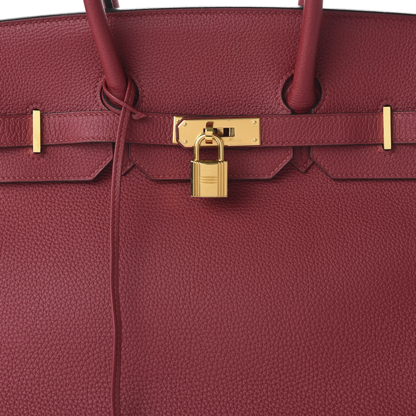 Togo Birkin 35 Rouge Grenat