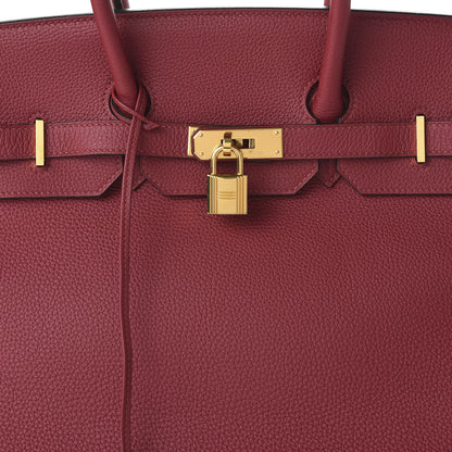 Hermes Togo Birkin 35 Rouge Grenat 10 of 11