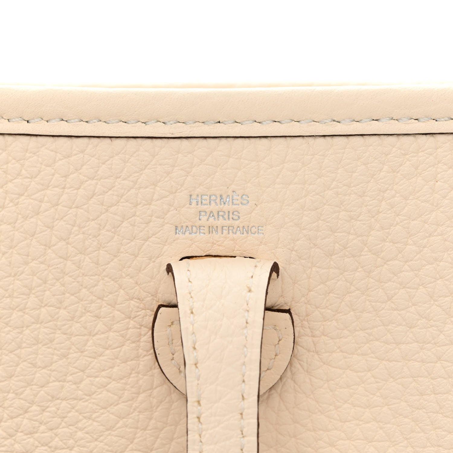 Hermes Taurillon Clemence Amazone Evelyne TPM Nata Craie 6 of 11