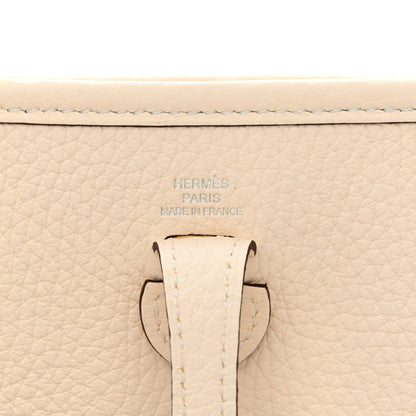 Hermes Taurillon Clemence Amazone Evelyne TPM Nata Craie 6 of 11