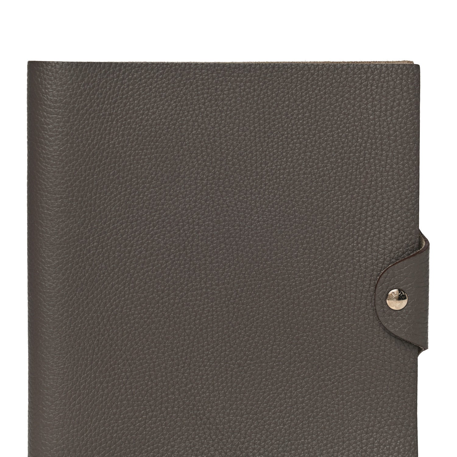 Hermes Togo Ulysse MM Notebook Cover Etain 6 of 14