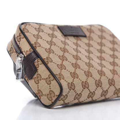 Gucci Monogram Belt Bag Dark Brown 6 of 10
