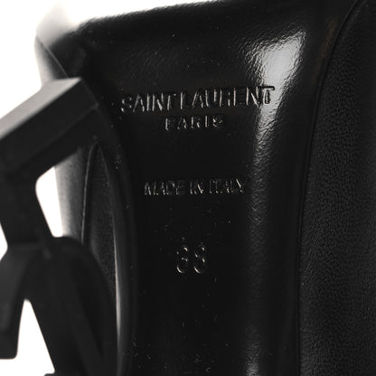 Saint Laurent Calfskin Opyum Ankle Boots 38 Black 7 of 7