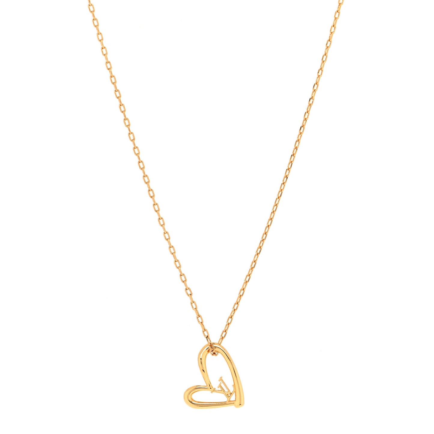 Metal Fall In Love Necklace