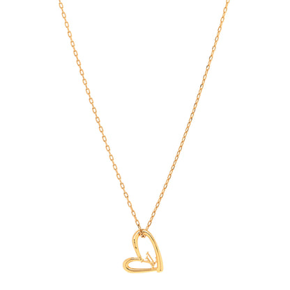 Louis Vuitton Metal Fall In Love Necklace 1 of 6