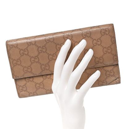 Gucci Guccissima Continental Flap Wallet Brown 2 of 8