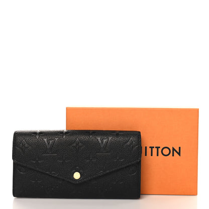 Louis Vuitton Empreinte Sarah Wallet NM Black 7 of 7