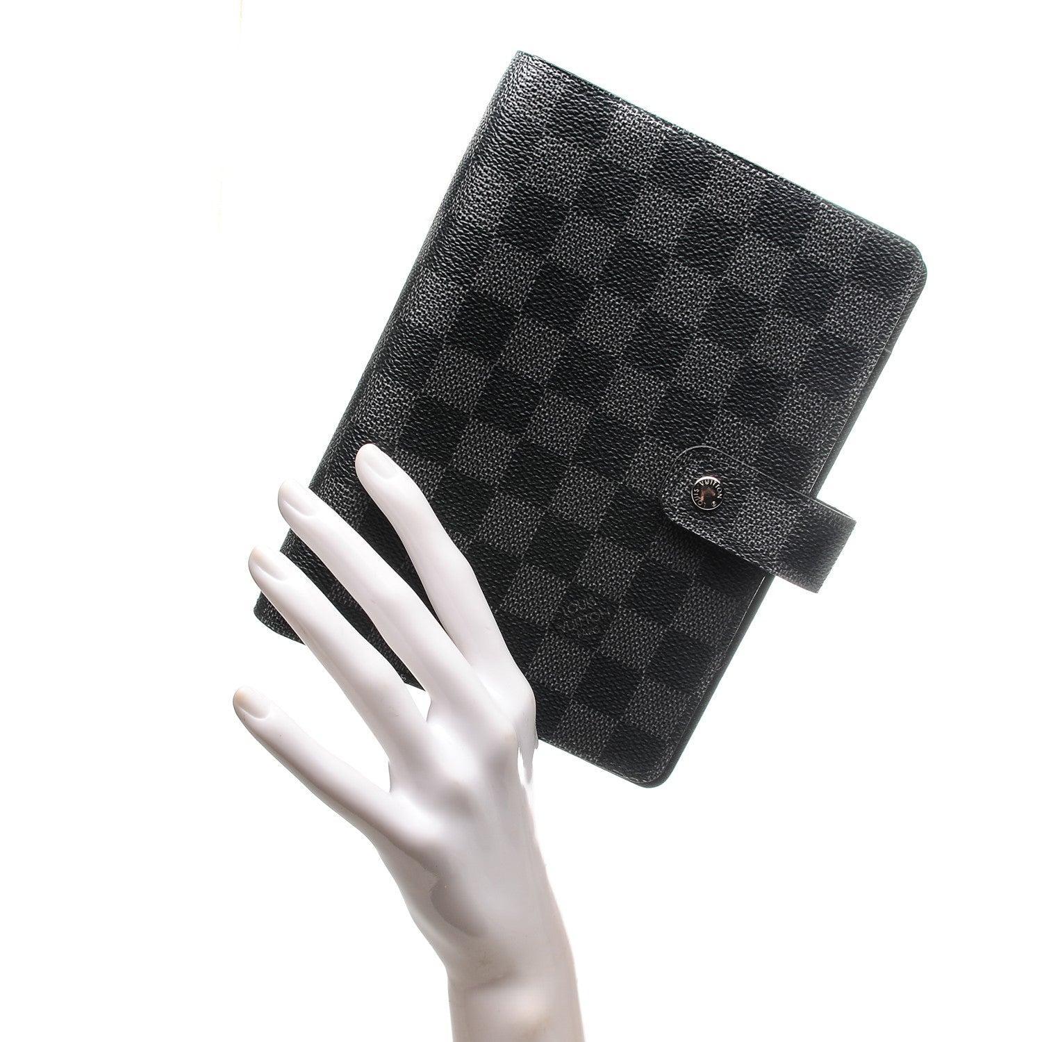 Louis Vuitton Damier Graphite Medium Ring Agenda Cover 2 of 6