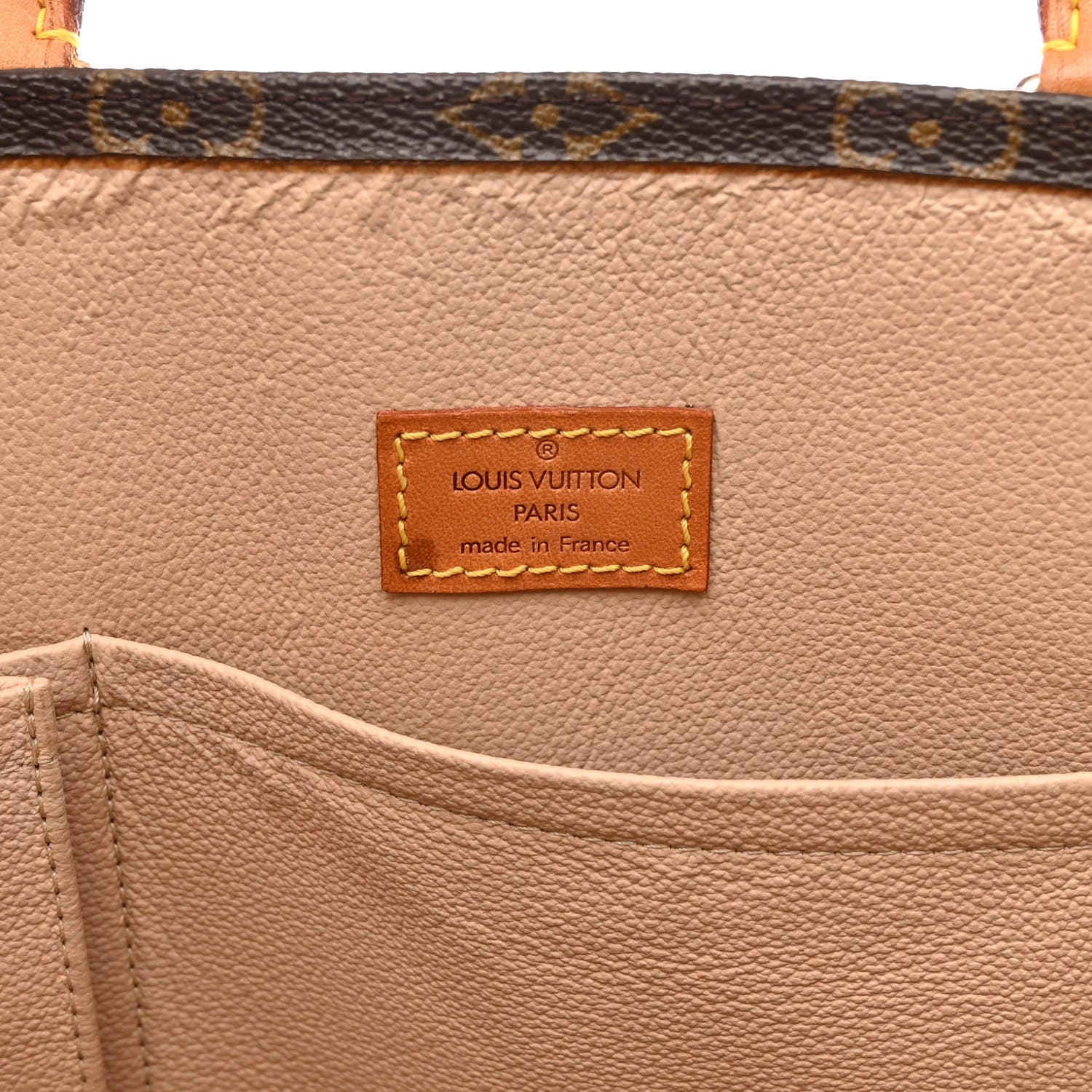 Louis Vuitton Monogram Sac Plat 6 of 17