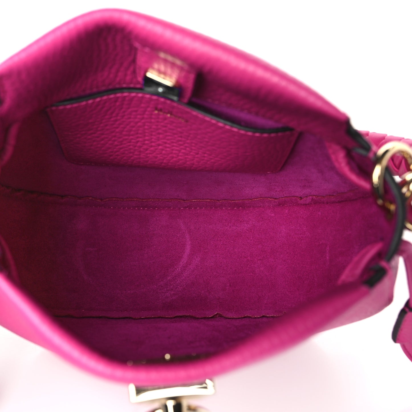 Heavy Grain Mini Iris Hobo Pink