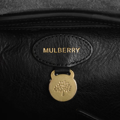 Mulberry Natural Leather Small Bayswater Black 6 of 7