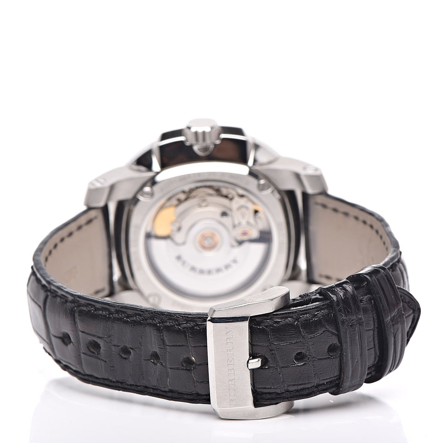 Stainless Steel Alligator 38mm The Britain Automatic Watch BBY1600