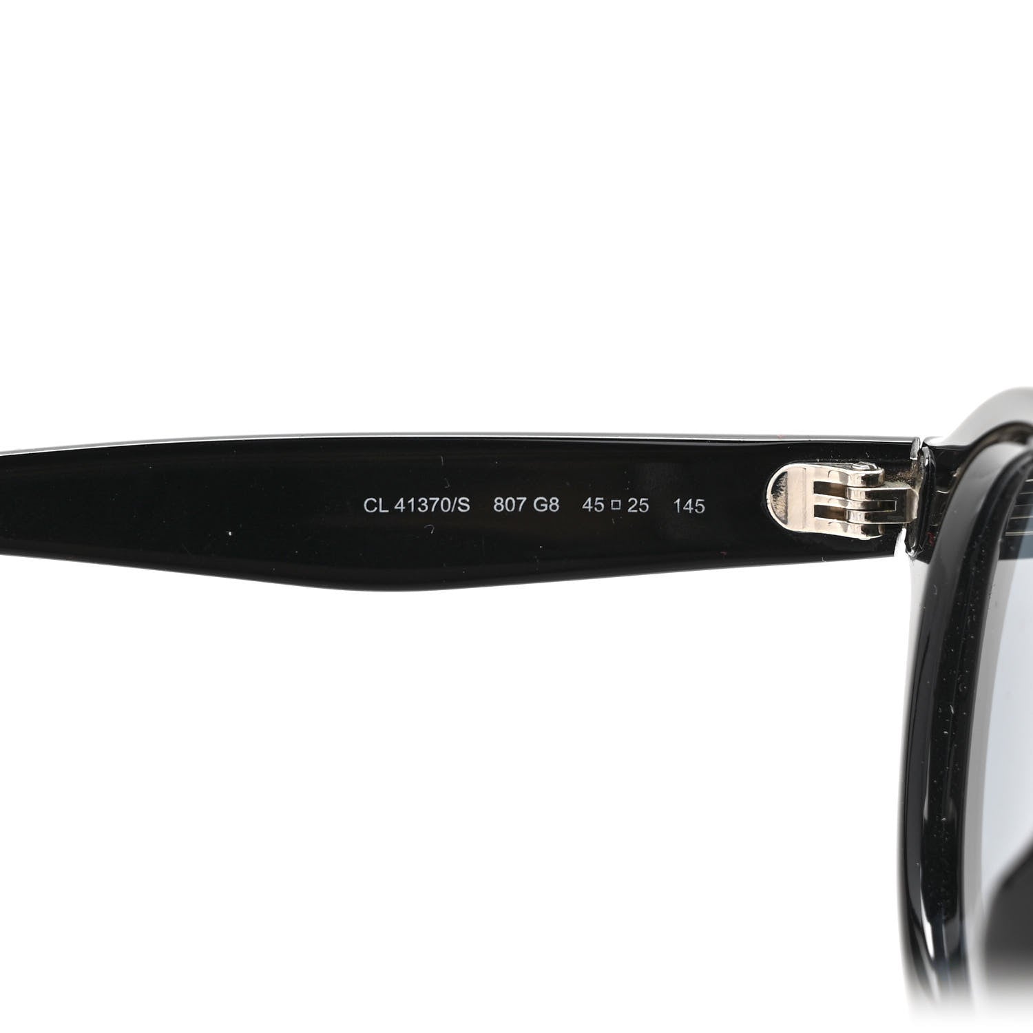 Celine Bevel Cat Sunglasses CL41370/S Black 6 of 8