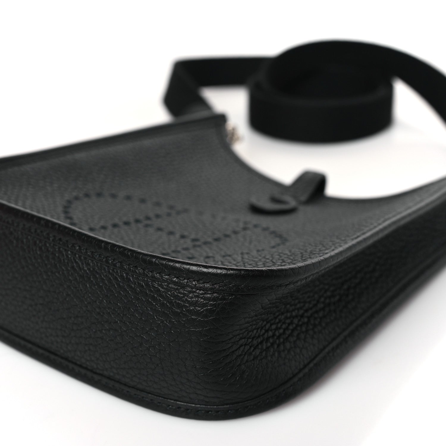 Hermes Taurillon Clemence Evelyne TPM Black 8 of 9