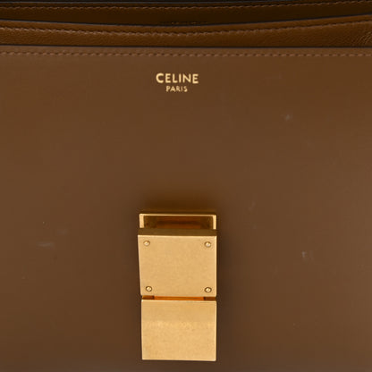 Celine Box Calfskin Medium Classic Box Flap Bag Camel 13 of 13