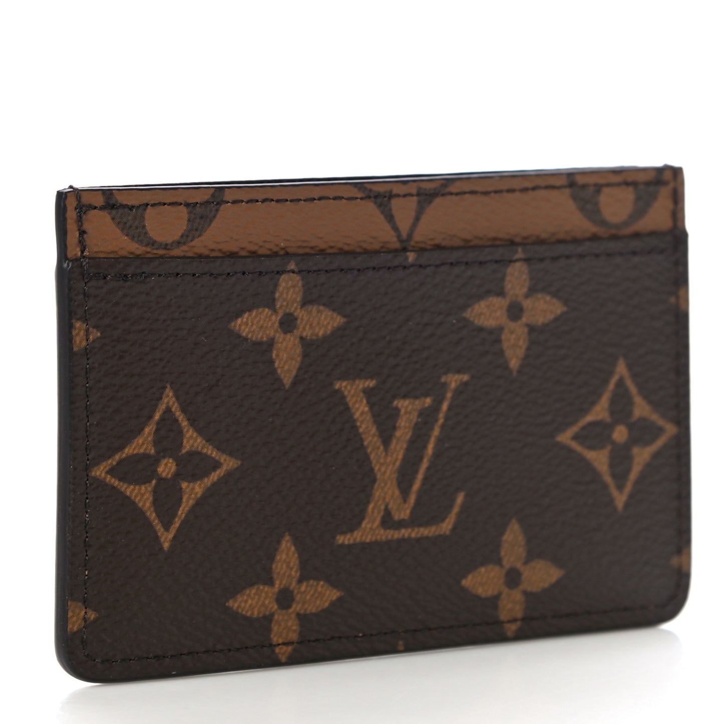 Reverse Monogram Card Holder