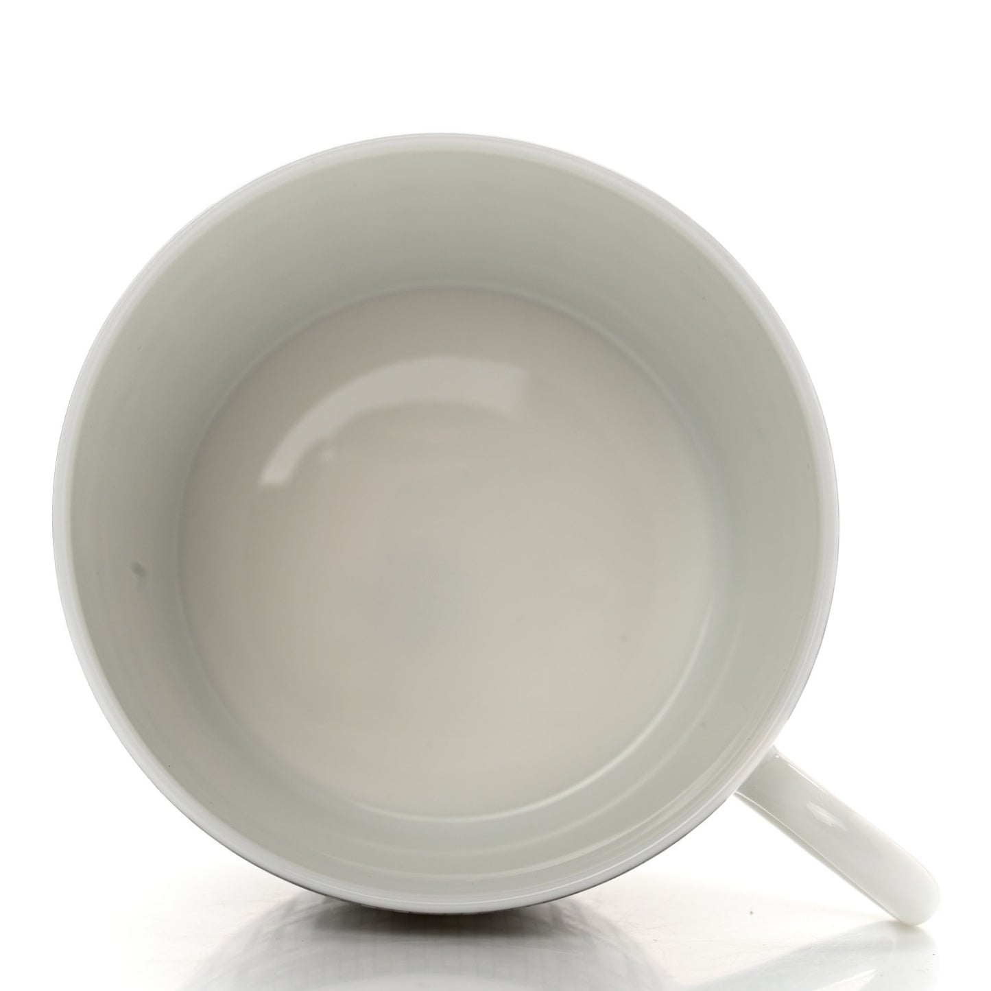 Porcelain Mosaique Au 24 Platine Tea Cup And Saucer Platinum