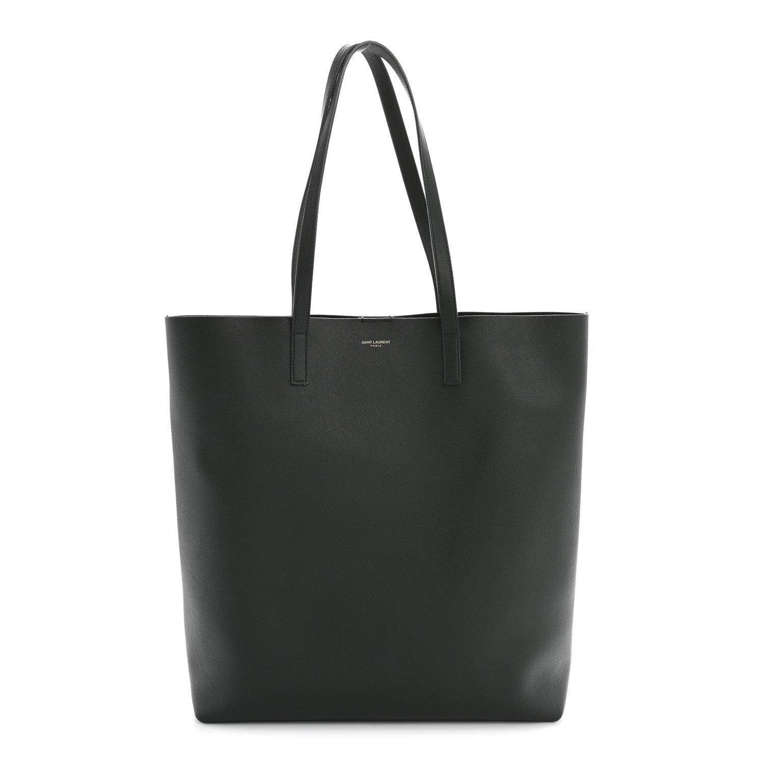 Saint Laurent Calfskin North-South Shopping Tote Green 1 of 12