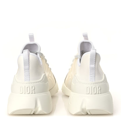 Christian Dior Technical Fabric Rubber Womens D-Connect Sneakers 39.5 White 6 of 11