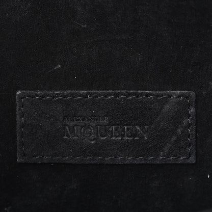 Alexander McQueen Calfskin Studded Mini Heroine Chain Satchel Black 6 of 9