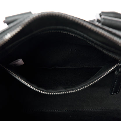 MCM Visetos Bandana Small Aren Boston Bag Black 6 of 12