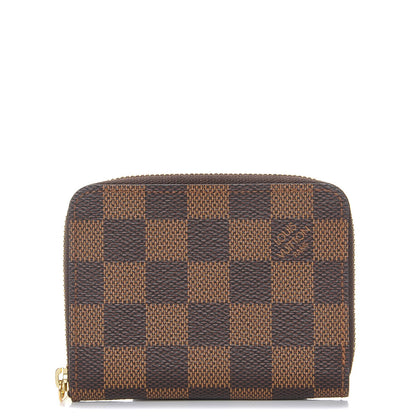 Louis Vuitton Damier Ebene Zippy Coin Purse 1 of 8