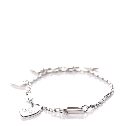 Gucci Sterling Silver Trademark Charm Bracelet 3 of 5