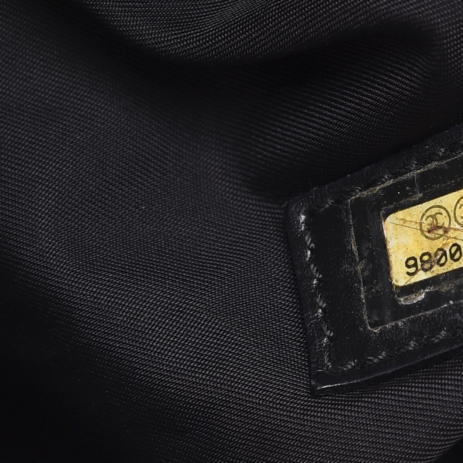 Chanel Nylon Large Travel Tote Black 7 of 10