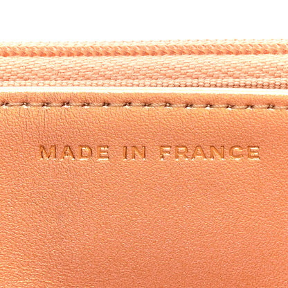 Chanel Metallic Lambskin Quilted Wallet On Chain WOC Golden 9 of 12