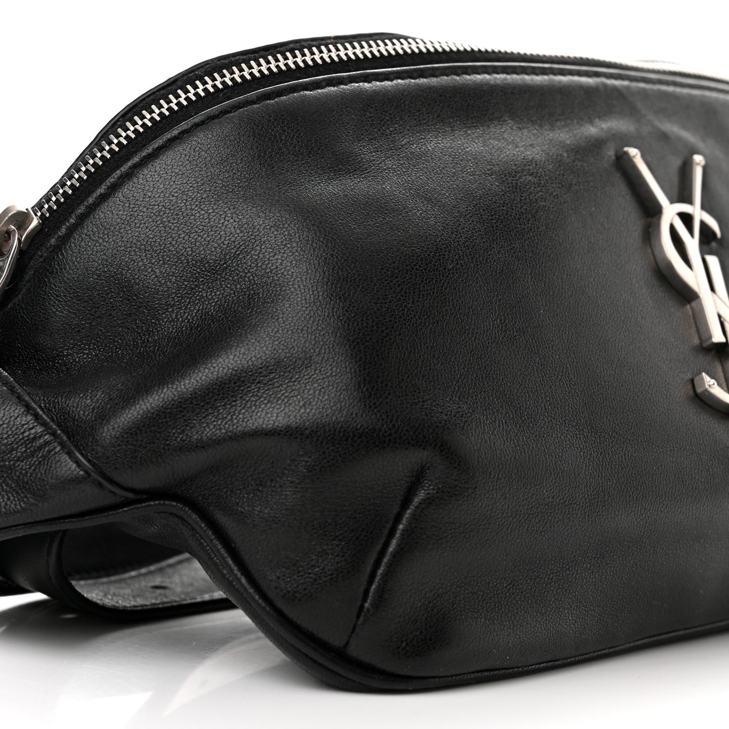 Calfskin Monogram Belt Bag Black